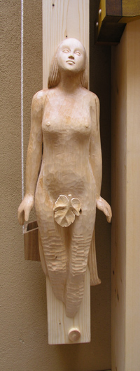 Divka s koc. detail